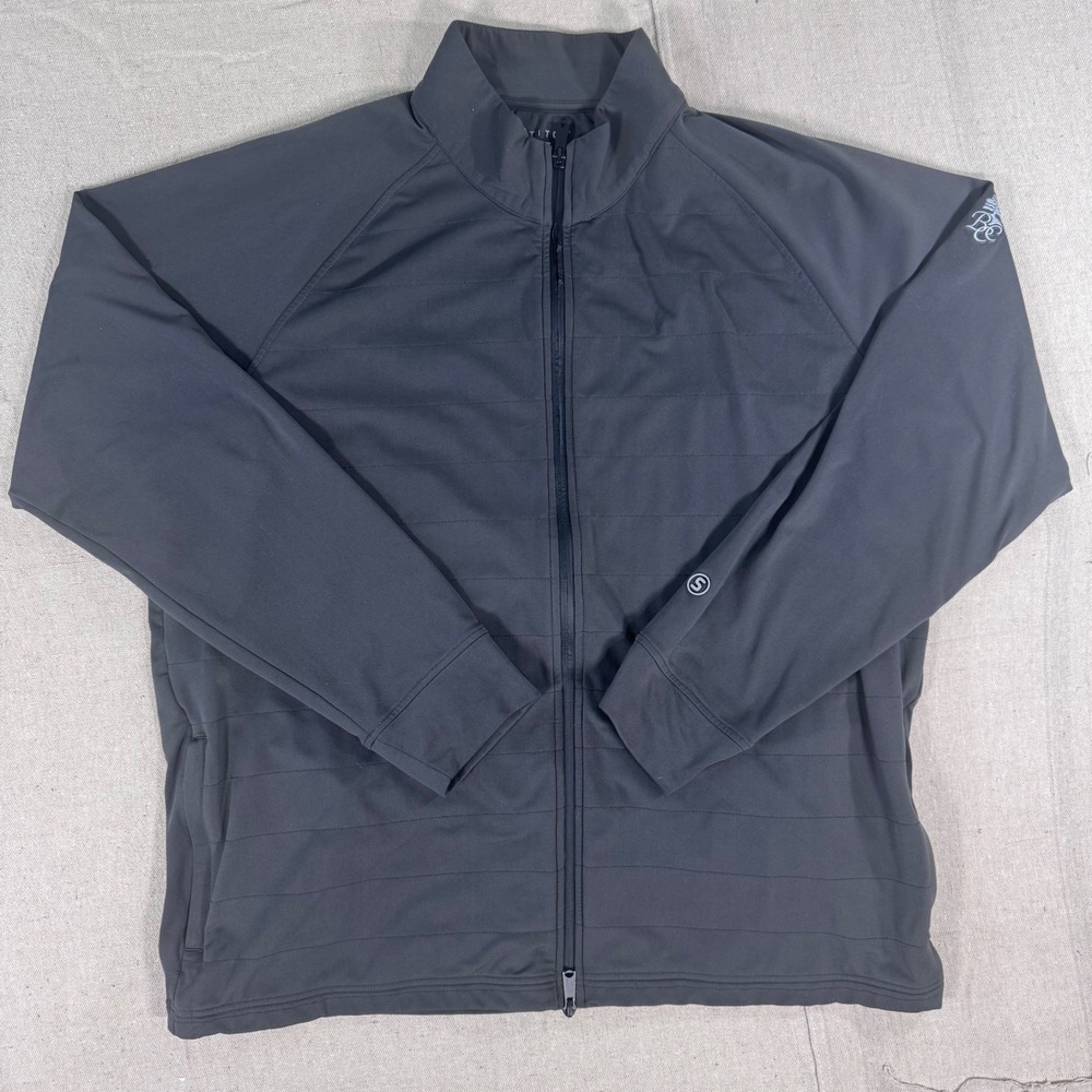 Stitch Golf Jacket Mens XL Gray SWS Weather System Full Zip 211SA4002